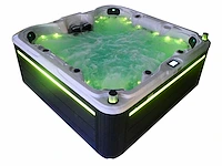 Mawialux 7-persoons buitenspa met balboa en wifi (bomvol opties en 100 massage jets) - grijze binnenkuip - afbeelding 66 van  115