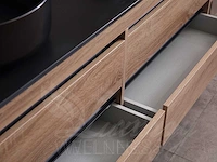 Mawialux badkamermeubel 2-persoons 160cm bruin eiken met hangkast - afbeelding 35 van  53