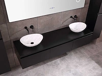 Mawialux badkamermeubel mat zwart 180cm - afbeelding 7 van  42