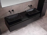Mawialux badkamermeubel mat zwart 180cm - afbeelding 24 van  42