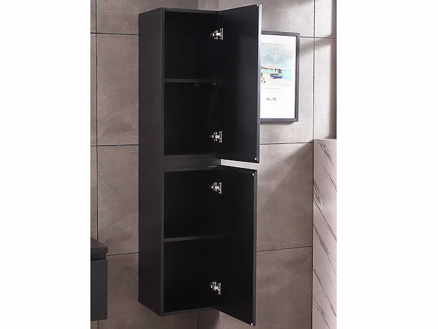 Mawialux badkamermeubel mat zwart 180cm - afbeelding 31 van  42
