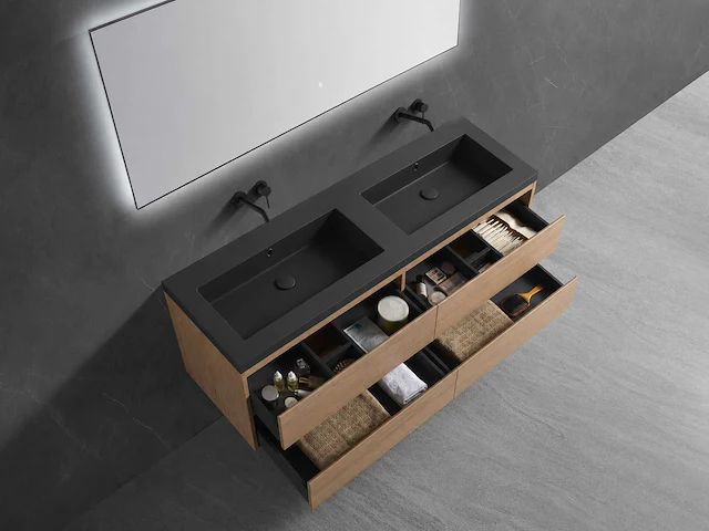 Mawialux badmeubelset 120cm - eiken - afbeelding 1 van  4