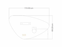 Mawialux bluetooth led spiegel 100x64 of 120x69cm of 140x70 keuze - afbeelding 7 van  18