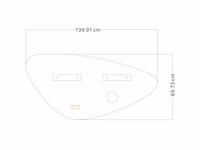 Mawialux bluetooth led spiegel 100x64 of 120x69cm of 140x70 keuze - afbeelding 9 van  18
