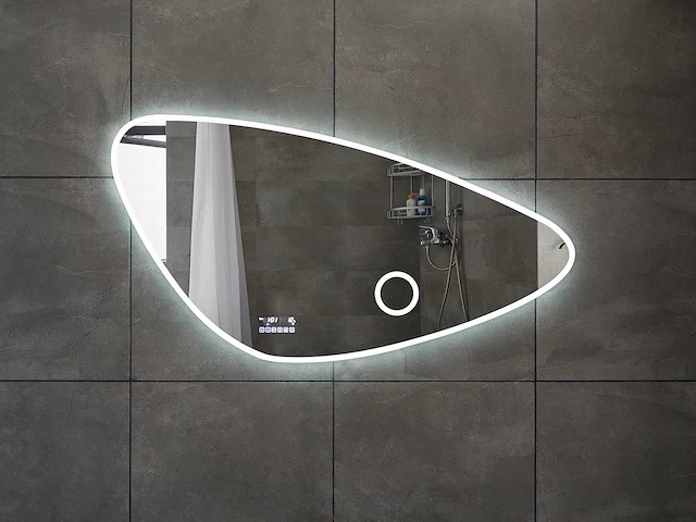 Mawialux bluetooth led spiegel 100x64 of 120x69cm of 140x70 keuze - afbeelding 13 van  18