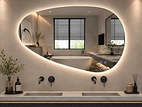 Mawialux design led spiegel 100x60cm of 110x60cm (keuze) - afbeelding 6 van  13
