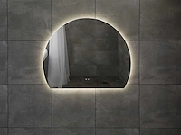 Mawialux design led spiegel half rond (diverse maten) - afbeelding 10 van  14