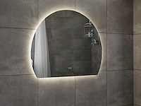 Mawialux design led spiegel half rond (diverse maten) - afbeelding 12 van  14