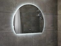 Mawialux design led spiegel half rond (diverse maten) - afbeelding 13 van  14