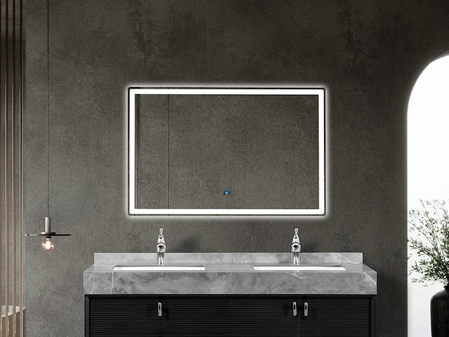 Mawialux design led spiegel met beweging sensor (80/100/120cm breedte keuze) - afbeelding 5 van  11