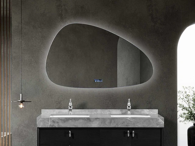 Mawialux design led spiegel organisch (diverse maten) - afbeelding 6 van  11