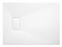 Mawialux douchebak 140x90cm - mat wit