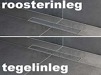 Mawialux douchedrain geborsteld goud (in 3 maten beschikbaar) - afbeelding 2 van  5