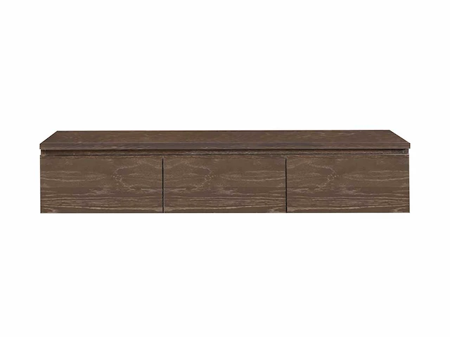Mawialux eikenhout badmeubelset 150 of 180cm met 1 of 2 hangkasten (eiken grey smoked) - afbeelding 11 van  12