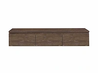 Mawialux eikenhout badmeubelset 150 of 180cm met 1 of 2 hangkasten (eiken grey smoked) - afbeelding 11 van  12