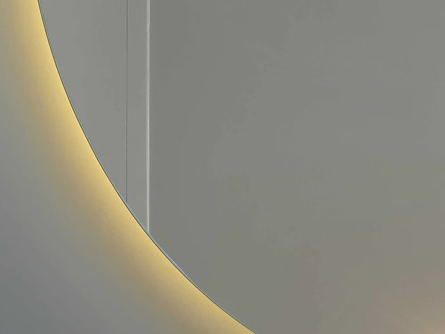 Mawialux half rond design led spiegel (130-160cm keuze) - afbeelding 2 van  7