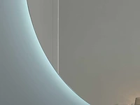 Mawialux half rond design led spiegel (130-160cm keuze) - afbeelding 4 van  7