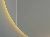 Mawialux half rond design led spiegel (80-120cm keuze) - afbeelding 2 van  7