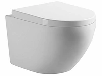 Mawialux hangend rimless toilet - alaska - glans wit