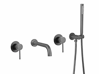 Mawialux inbouw badkraan gunmetal gray