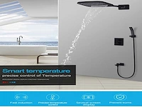 Mawialux inbouw regendouche met smart thermostaatkraan - geborsteld rvs - afbeelding 14 van  29