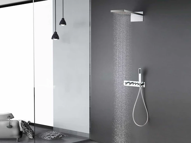 Mawialux inbouw regendouche met waterval (in 3 kleuren beschikbaar) - afbeelding 9 van  10