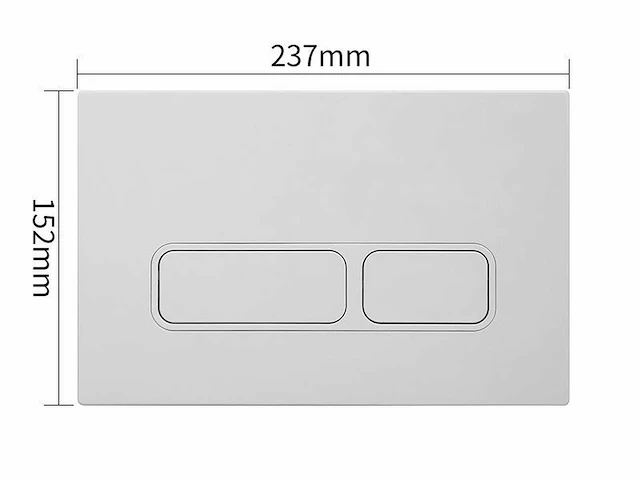 Mawialux inbouw reservoir met drukbediening (in 4 kleuren beschikbaar) - afbeelding 5 van  15