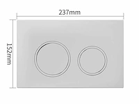 Mawialux inbouw reservoir met drukbediening (in 4 kleuren beschikbaar) - afbeelding 6 van  15