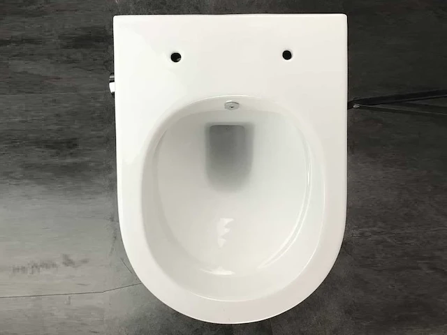 Mawialux inbouw wandcloset met bidet - glans wit - afbeelding 3 van  6