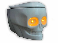 Mawialux inbouw wandcloset met closetzitting glans wit
