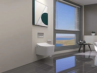Mawialux inbouw wandcloset met reiniging en automatische closetzitting - afbeelding 4 van  6