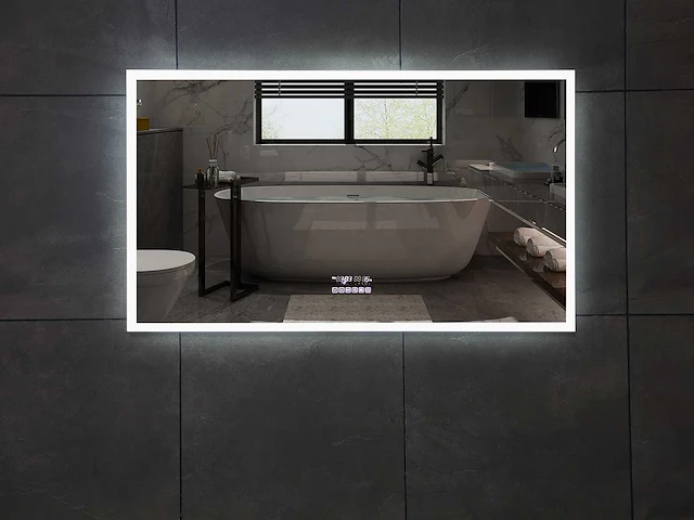 Mawialux led spiegel 100/120/140/160cm (breedte keuze) - afbeelding 17 van  22