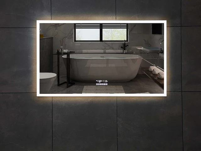 Mawialux led spiegel 100/120/140/160cm (breedte keuze) - afbeelding 18 van  22