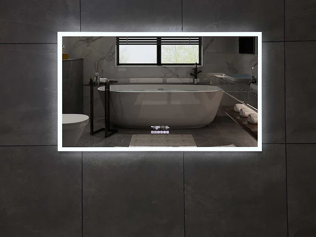 Mawialux led spiegel 100/120/140/160cm (breedte keuze) - afbeelding 19 van  22