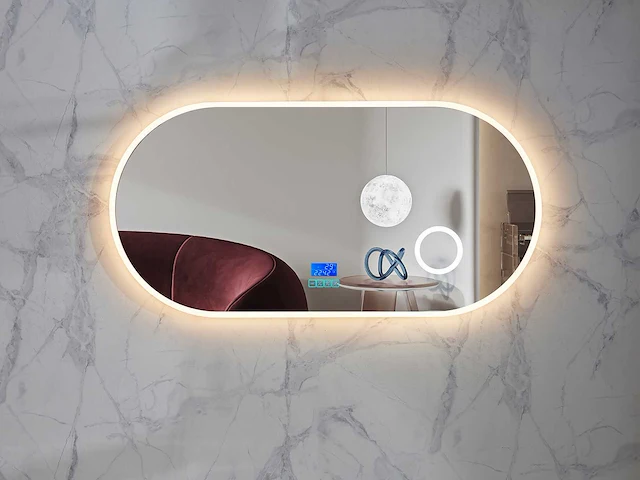 Mawialux led spiegel 100/120/160 breedte keuze - afbeelding 11 van  14
