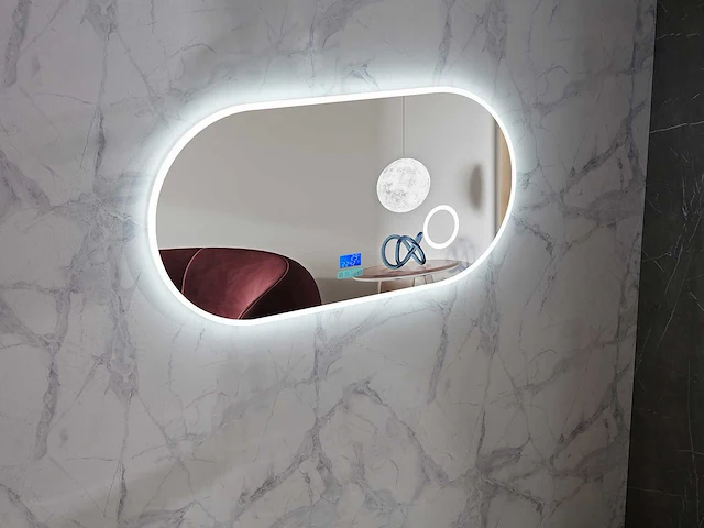 Mawialux led spiegel 100/120/160 breedte keuze - afbeelding 13 van  14