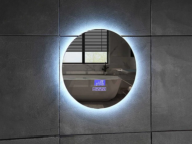 Mawialux led spiegel 50cm met bluetooth - afbeelding 4 van  9