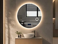 Mawialux led spiegel 70/80/90/100cm diameter keuze