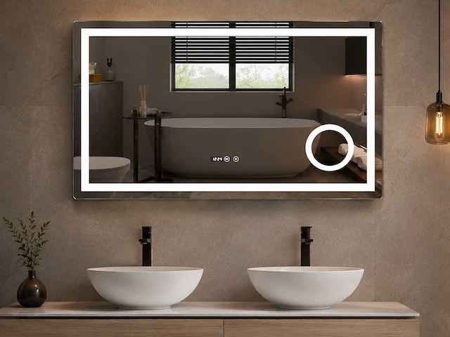 Mawialux led spiegel 80/100/120 keuze - afbeelding 1 van  9