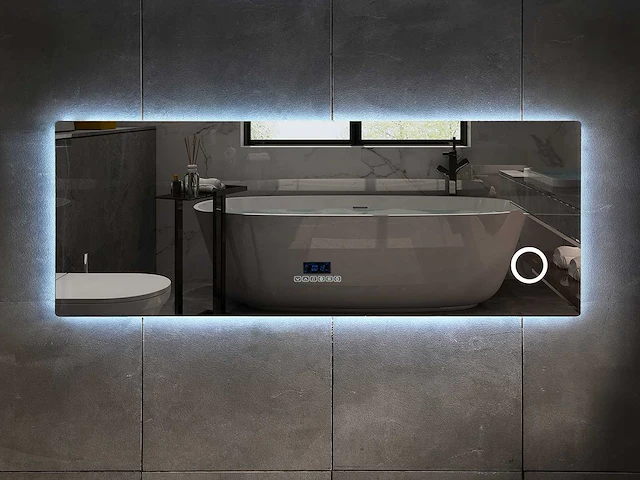 Mawialux led spiegel met bluetooth 160, 180, 200 cm keuze - afbeelding 10 van  16