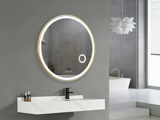 Mawialux led spiegel rond (diverse kleuren en maten) - afbeelding 13 van  18