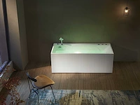 Mawialux opbouw design massagebad - waterval - glans wit - afbeelding 4 van  8