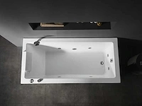 Mawialux opbouw design massagebad - waterval - mat wit - afbeelding 2 van  7