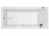 Mawialux opbouw design massagebad - waterval - mat wit - afbeelding 4 van  4