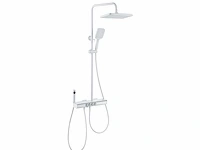 Mawialux opbouw regendoucheset - digitaal display - wit