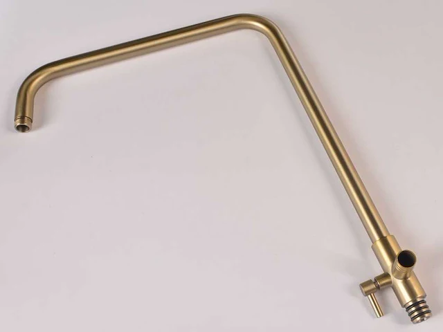 Mawialux opbouw thermostaat regendouche - geborsteld goud - afbeelding 4 van  23