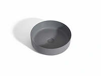 Mawialux opzet waskom - solid surface - mat grijs - afbeelding 2 van  7