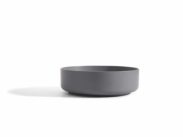 Mawialux opzet waskom - solid surface - mat grijs - afbeelding 5 van  7