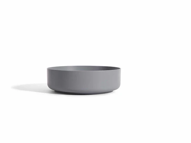 Mawialux opzet waskom - solid surface - mat grijs - afbeelding 4 van  7