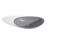 Mawialux opzet waskom - solid surface - mat grijs - afbeelding 3 van  7
